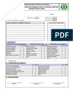 F-Nº009 Permiso de Trabajo en Alturas