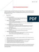 04 - Fiche de Poste RRH