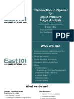 Introduction To Pipenet For Liquid Pressure Surge Analysis