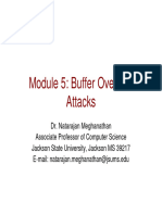 CSC437 Fall2013 Module 5 Buffer Overflow Attacks