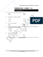 Ftre 2021 8th p1 Sample Paper Math