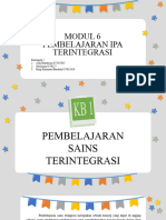 Modul 6 Pembelajaran IPA Terintegrasi