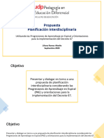 Planificación Interdisciplinaria Los Vilos 1