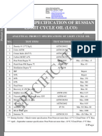 Standard Specification LCO