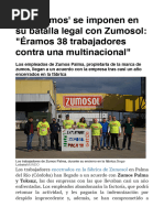 Conflicto Zumosol