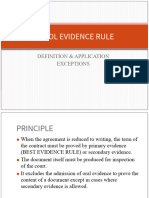 Parol Evidence Rule