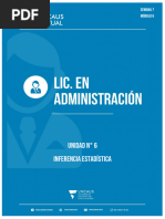 MANUAL ALUMNO LIC. EN ADMINISTRACION UNIDAD 6 Inferencia Estadística