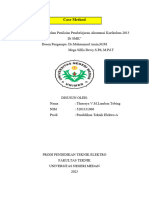 Case Method Telaah Kurikulum Smk-Theresya V.m.lumban Tobing