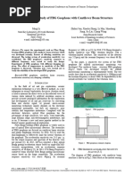 Experimental Study of FBG Geophone With Cantilever Beam Structure