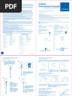 Ca1060001 Griferia Monocontrol Cascade Antimicrobiano Instructivo