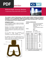 Thermospray and Fyrhed Product Flyer