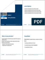 Lecture 04 - Currency Derivatives