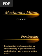 Mechanics Mania: Grade 4