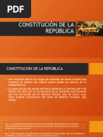 Constitución de La República