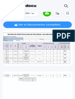 Matriz para Identificación de Peligros, Valoración de Riesgos y Determinación de Controles - Studocu