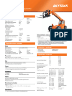 Skytrak Ficha Tecnica