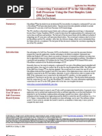 Connecting Customized Ip To The Microblaze Soft Processor Using The Fast Simplex Link (FSL) Channel