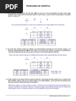 28 Problemas de Genética Resueltos