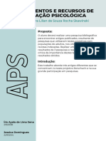 Instrumentos e Recursos de Avaliação Psicológica