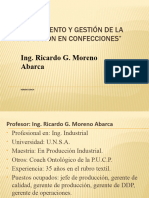 Planeamiento y Gestión de La Producción en Confecciones - Clase 1