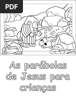 As Parábolas de Jesus para Crianças Livro para Colorir