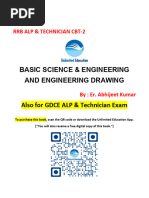 Basic Science & Engineering and Engineering Drawing Book Sample