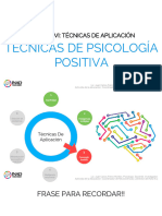 6.3 Técnicas de Psicología Positiva