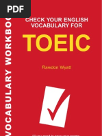 Check Your English Vocabulary For TOEIC