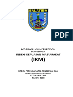 Survei Kepuasan Masyarakat Bapeltibangda Kota Salatiga