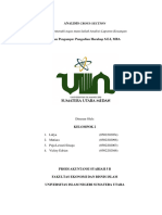 MAKALAH KELOMPOK 2 Analisis Cross Section