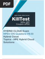 Killtest HPE0 V25 Exam Questions Ace Your HPE0 V25 Exam With Confidence PDF