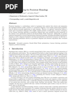 K-Means Clustering For Persistent Homology