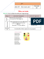 Mise en Train: 4 Unité 01 Module 03: Sois Mon Ami ! Journée 02