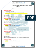 CS602 Midterm Solved McQs Papers by Waqar Sidhu