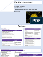 Particle Interactions 1 - A Level