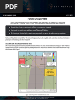 Exploration Update: SKY 5 DECEMBER 2019