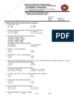 Soal Pas Matematika