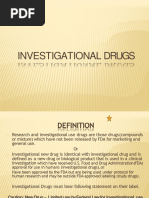 Investigational Drugs