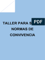 Taller Sobre Normas de Convivencia