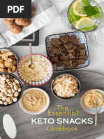 Keto Snacks Cookbook V3 - 2020 Single Pages