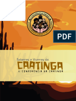 Livro Saberes e Viveres Da Caatinga - Ii Conferência Da Caatinga - Desenvolvimento Humano e Sustenta PDF