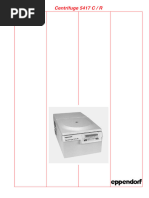 Eppendorf 5417 C 5417 R Instruction Manual