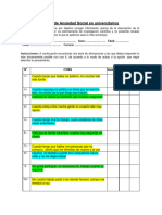 Escala de Ansiedad Social en Universitarios