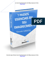 7 Passos Essenciais em Seu Emagrecimento