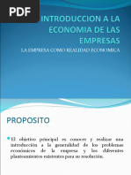 Introduccion A La Economia de Las Empresas