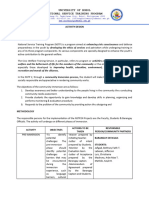 Activity Design For Community Immersion Final