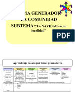 Proyecto Comunidad Navidad Nuevo Programa