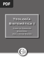 Módulo Teología Sistemática 1 Estudiantes