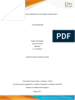 Fase 2 - Analisis de La Administracion y Los Ambientes Organizacionales