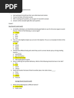 Science Wizard Quiz Bee Questionnaires